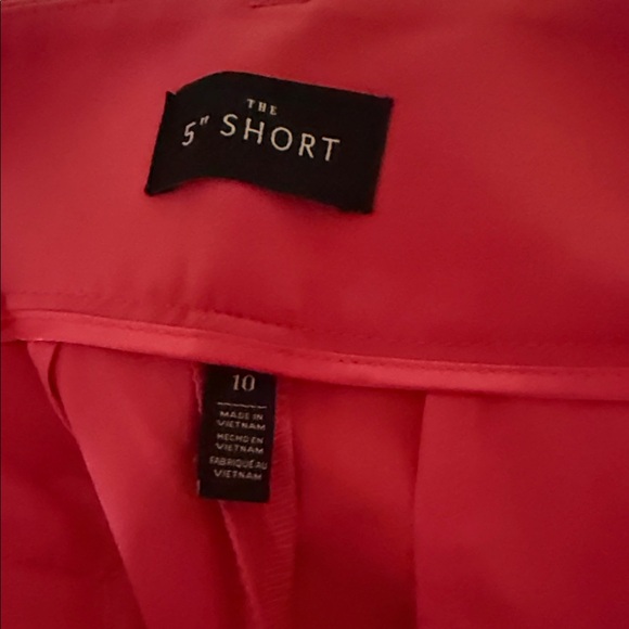 High Waist Bow Pink Shorts - Picture 4 of 5